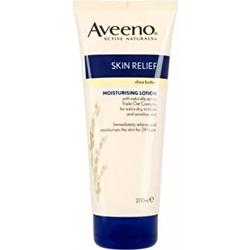 AVEENO SKIN RELIEF NOURISHING LOTION SHEA BUTTER 200ML