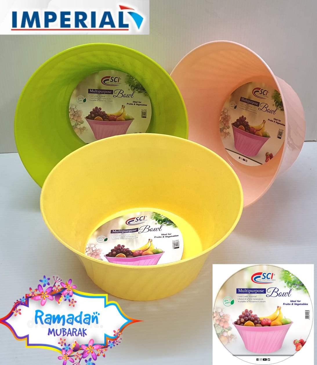 Home.Co- Multipurpose Multi Color Bowl