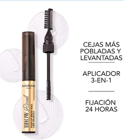 Bourjois - Eyebrow Gel Brow Max Reveal - 01 Clear