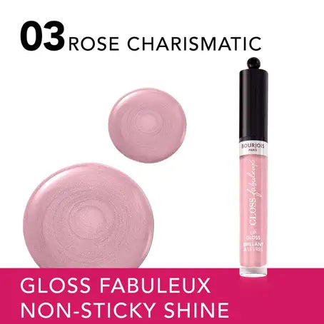 Bourjois - Gloss Fabuleux Lip Gloss Rose Charismatic # 03