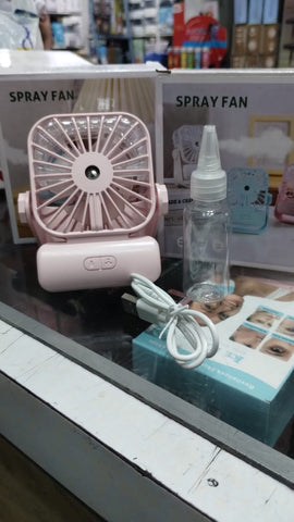 USB Rechargeable Fan Table Rechargeable Misting Fan