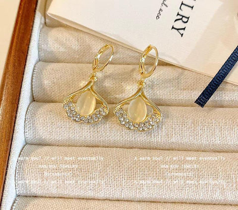 Good Quality Beautiful EarringsGold with Silver