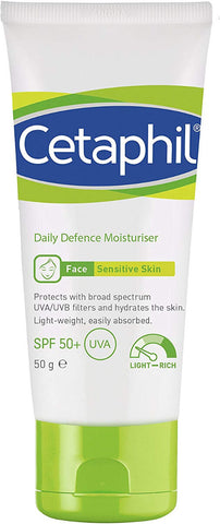Cetaphil Daily Defence Moisturiser with SPF50+ - 50g