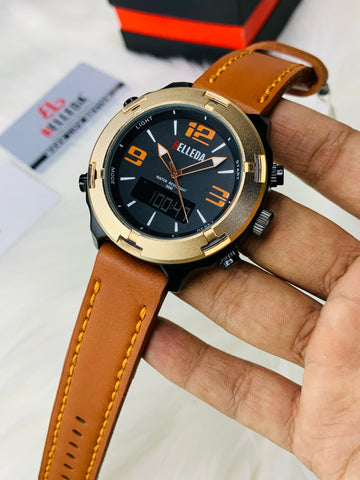 BELLEDA HYBRID STRAP WATCH