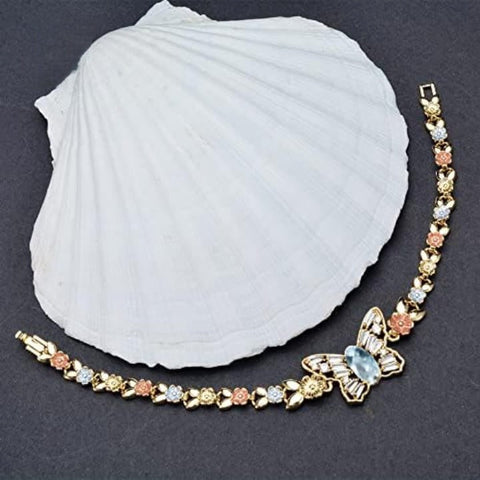 Beautiful Classic fancy Zircon Butter fly style Bracelet