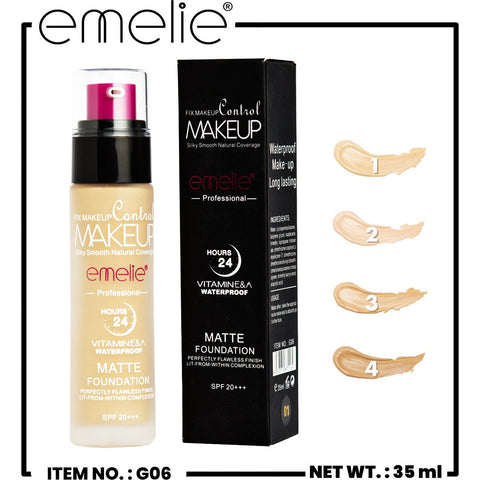 Emelie Matte Foundation SPF20+++