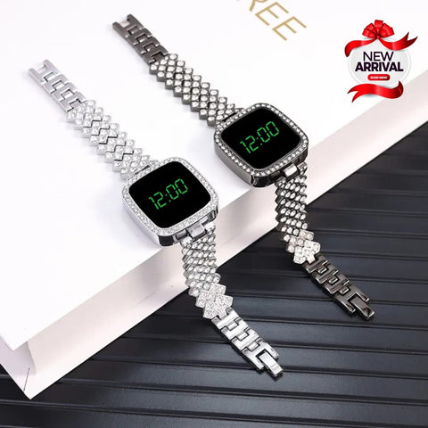 LADIES LED JEWELLERY WATCH