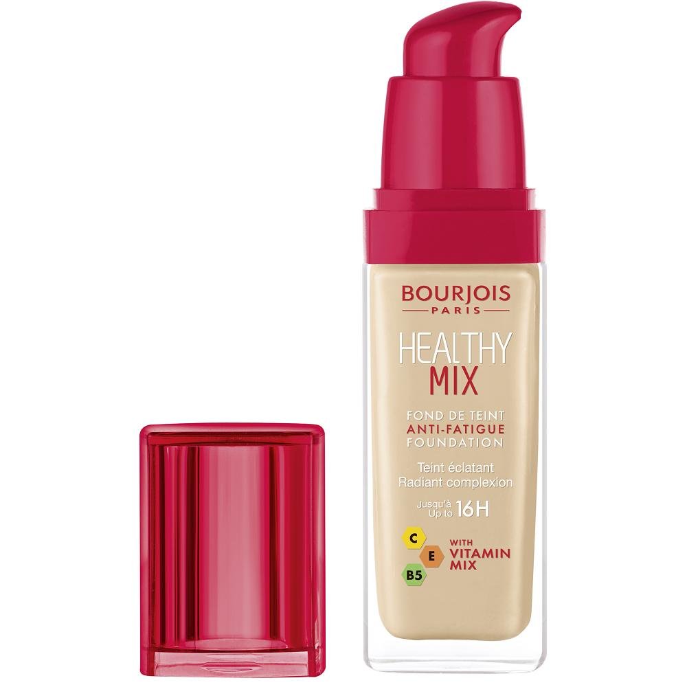 Bourjois- Healthy Mix Anti-Fatigue. Foundation. 52 Vanilla. 30 ml – 1 fl oz