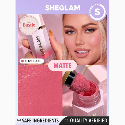 Shein Sheglam Color Bloom Liquid Blush Love Cake