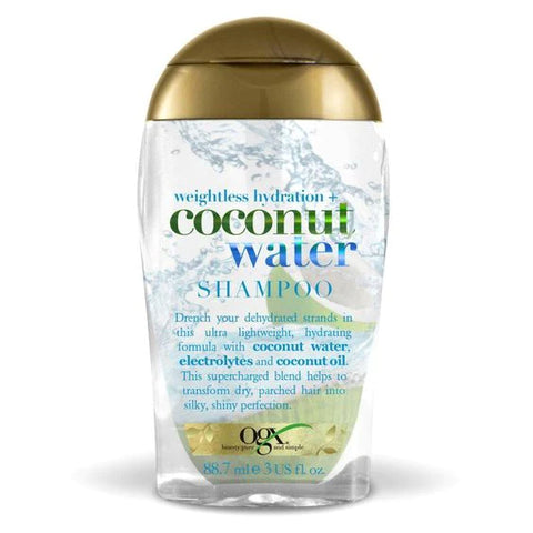 OGX- Weightless Hydration + Coconut Water Shampoo, Sulfate Free, 385ml