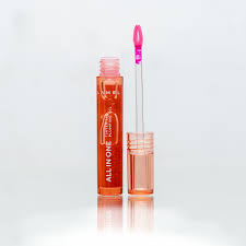 LAMEL All in One Lip Tinted Plumping Oil, 401 peachy