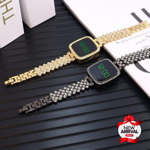 LADIES LED JEWELLERY WATCH