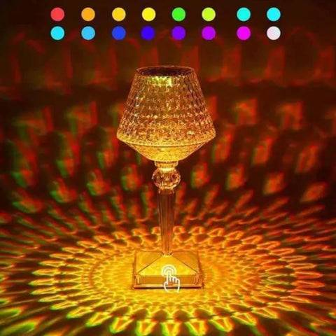 Home.Co- LED Diamond Table Lamp