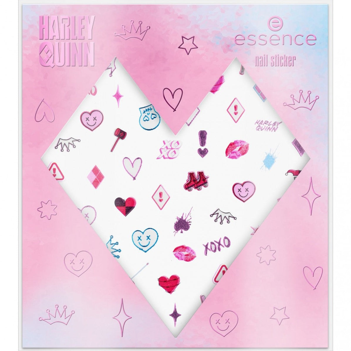 Essence - Harley Quinn Nail Stickers