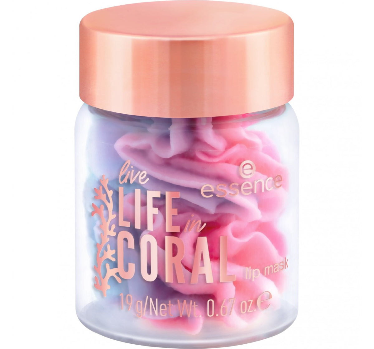 Essence - LIFE in CORAL lip mask 01