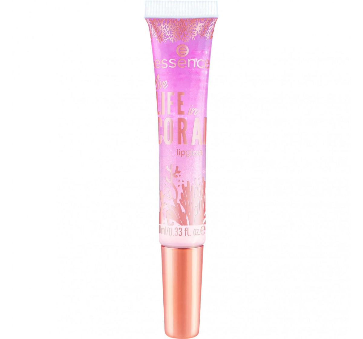 Essence - LIFE in CORAL lipgloss 01