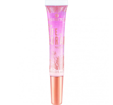Essence - LIFE in CORAL lipgloss 01