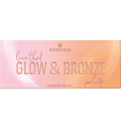 Essence - love that GLOW & BRONZE palette 16g