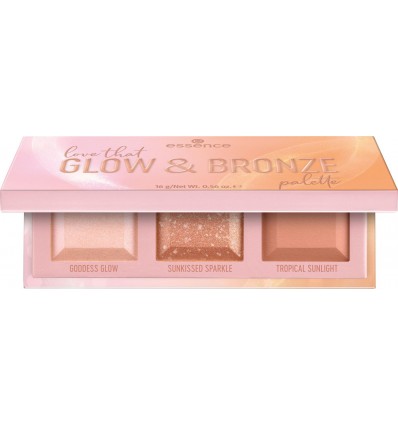 Essence - love that GLOW & BRONZE palette 16g