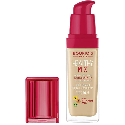 Bourjois- Healthy Mix Anti-Fatigue. Foundation. 53 Light Beige . 30 ml – 1 fl oz