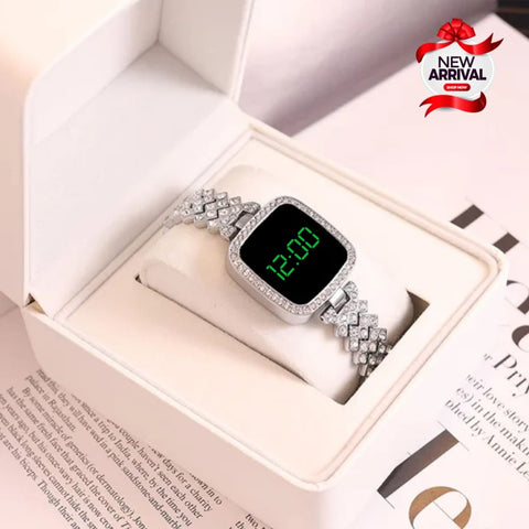 LADIES LED JEWELLERY WATCH