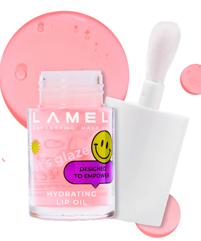 LAMEL Hydrating Lip Oil LET`S GLAZE 401(Marshmallow )