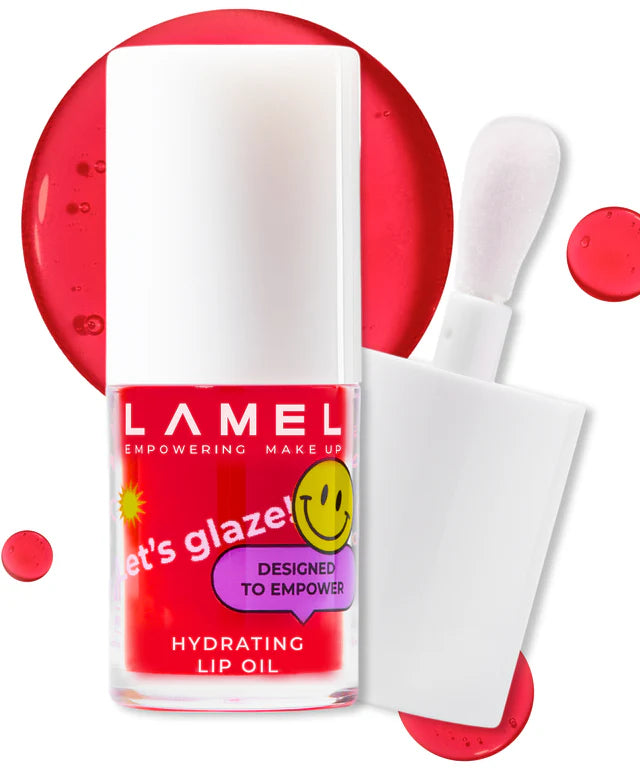 LAMEL Hydrating Lip Oil LET`S GLAZE 403 (  Sweet cherry)