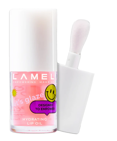 LAMEL Hydrating Lip Oil LET`S GLAZE 401(Marshmallow )
