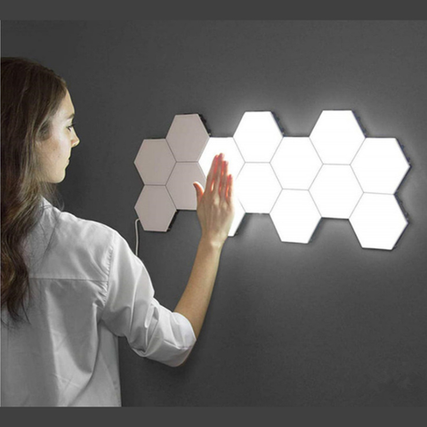 Home.Co- Hexagon Touch Lights