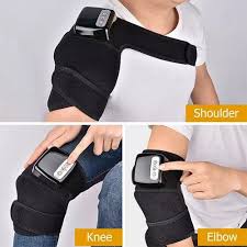 100% Imported Thermal Knee Massager Electric Leg Joint Heating Vibra-tion Massage Therapy Elbow Brace Arthritis Pain Physio-therapy Knee Support in pakistan