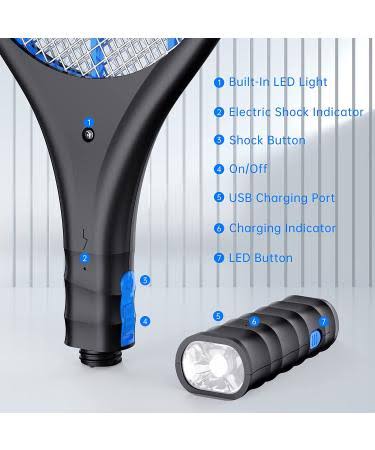 Home.Co- Electric Mosquito Swatter