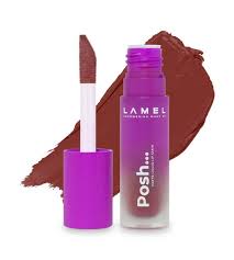 LAMEL Posh Matte Liquid Lip Stain 405( Punch Pink)