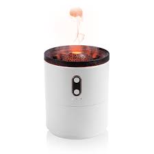 Volcano Flame Light Humidifier Essential Oil Diffuser