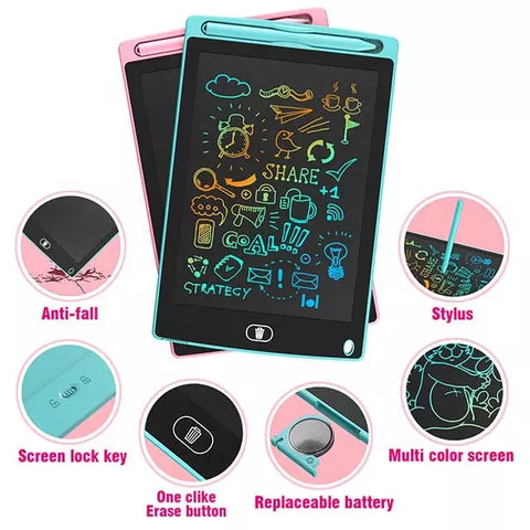Home.Co - 12" LCD Writing Tablet Digital Multicolor