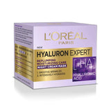 L'Oreal Paris, Hyaluron Expert Replumping Moisturizing Care Night Cream Mask, 50Ml