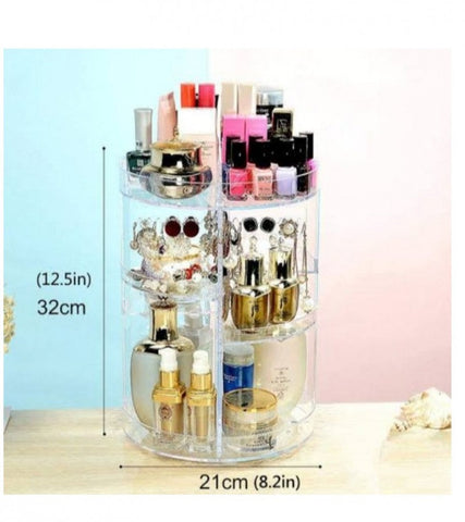 Home.Co- 360 Degree Makeup Storage Box