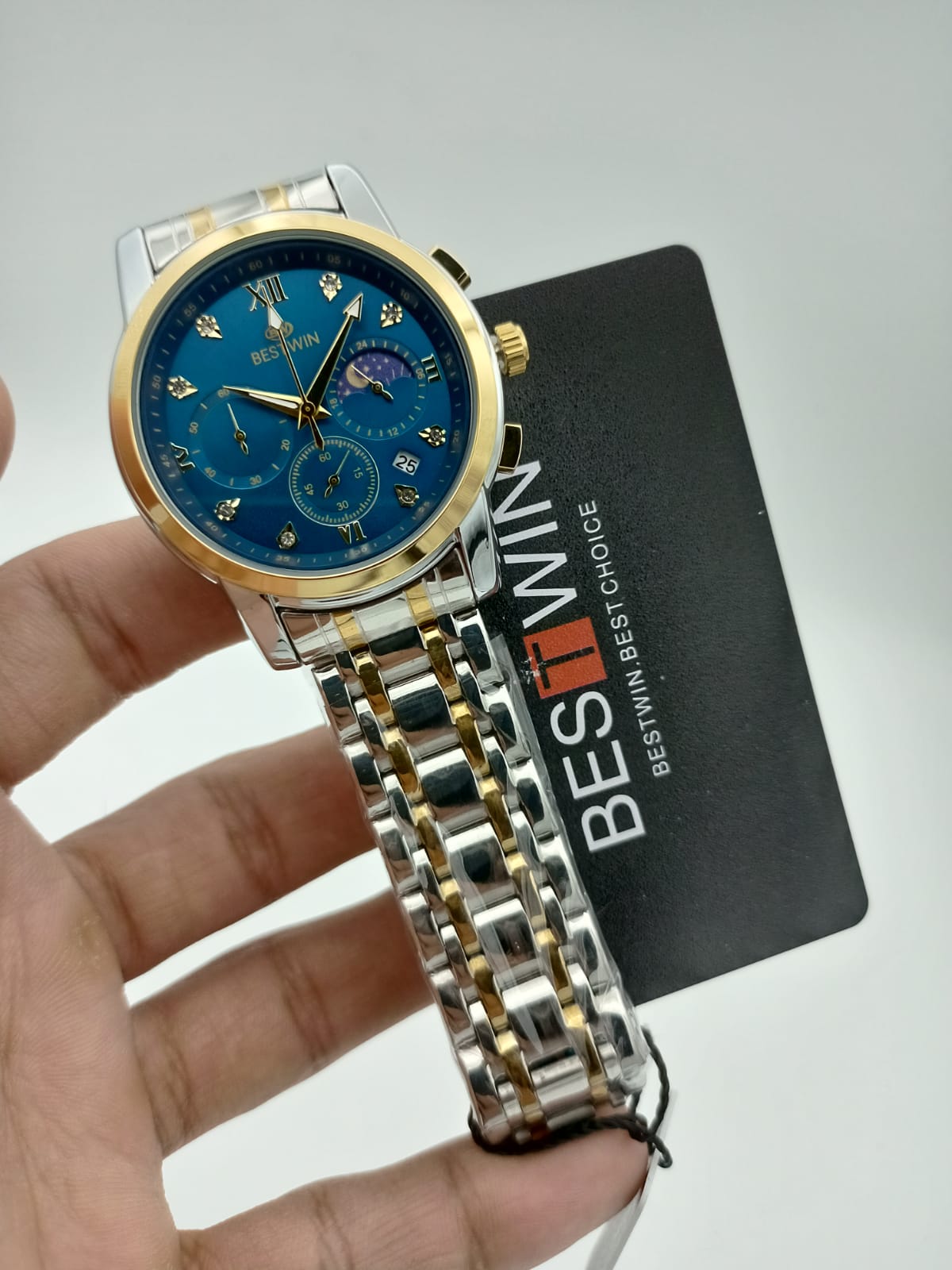 Bestwin Two Tone Chain Watch