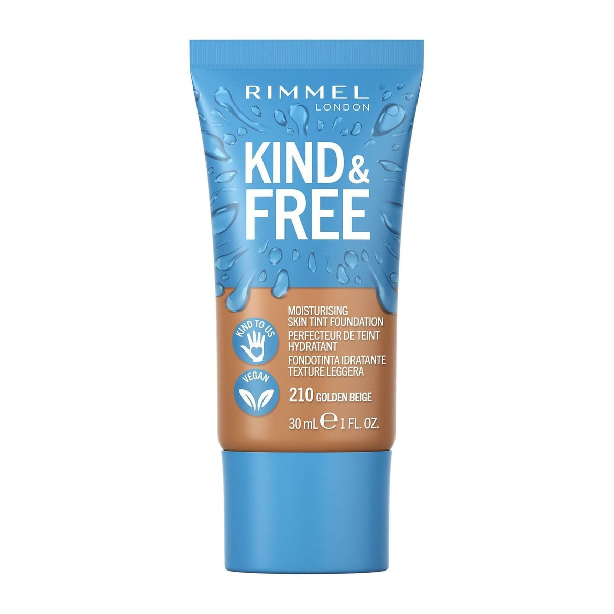 Rimmel- Kind & Free Moisturising Skin Tint Foundation Golden Beige