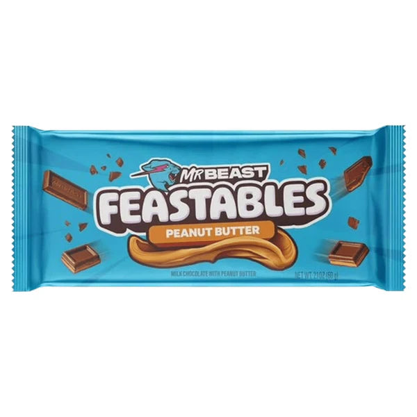 Mr Beast Feastables Peanut Butter 60g