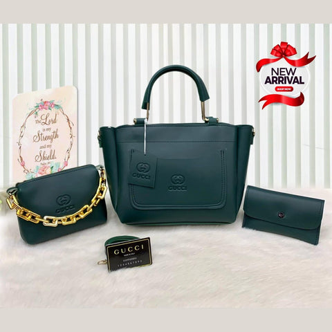 GUCCI  3 Pcs Bag Set