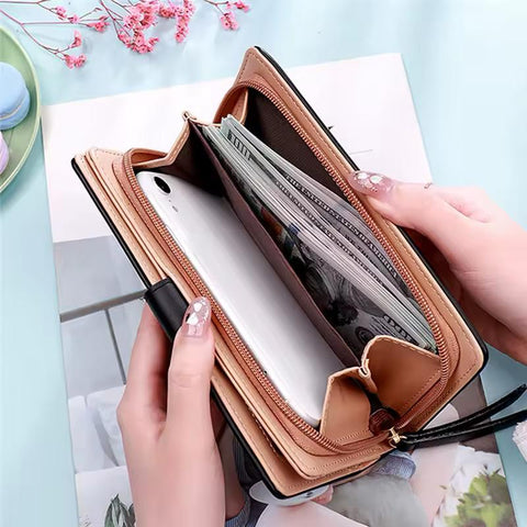 Imported Collection 
High Quality Ladies Long wallet With Card Holder and Zipper Wallet