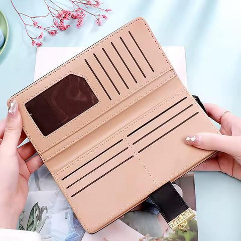 Imported Collection 
High Quality Ladies Long wallet With Card Holder and Zipper Wallet