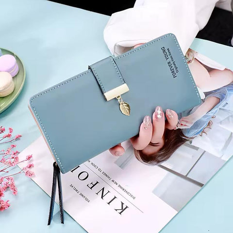 Imported Collection 
High Quality Ladies Long wallet With Card Holder and Zipper Wallet