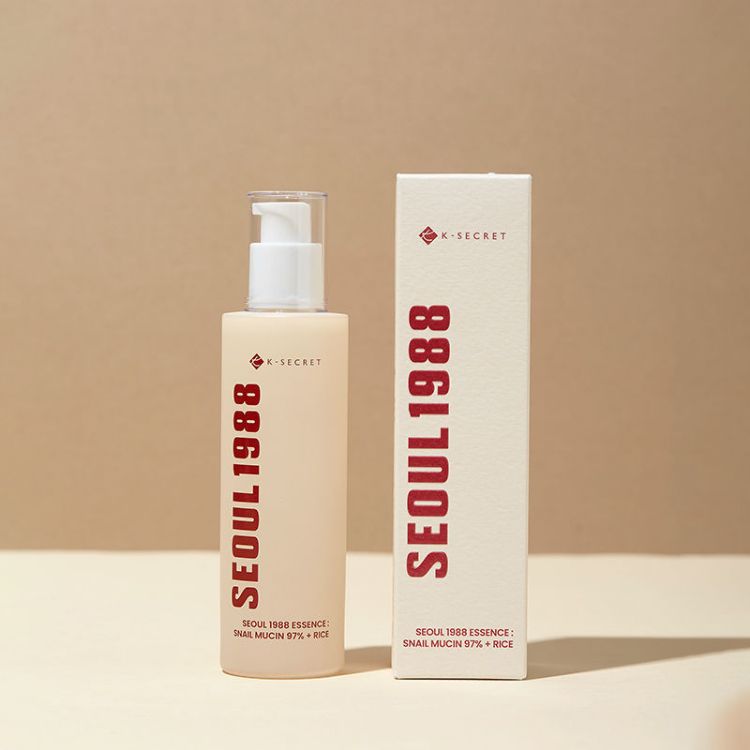 SEOUL 1988 ESSENCE : SNAIL MUCIN 97% + RICE 100ml