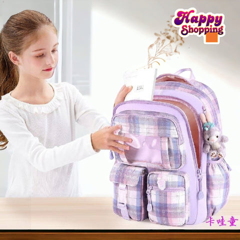 Imported Multi Color Backpack for girls