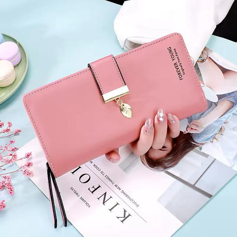 Imported Collection 
High Quality Ladies Long wallet With Card Holder and Zipper Wallet