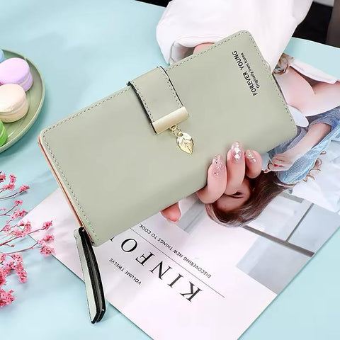 Imported Collection 
High Quality Ladies Long wallet With Card Holder and Zipper Wallet