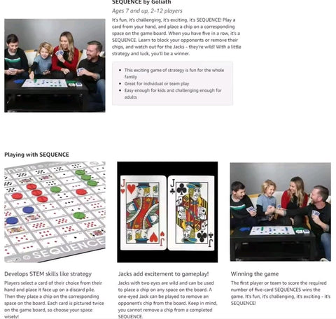 Goliath Sequence Game