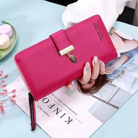 Imported Collection 
High Quality Ladies Long wallet With Card Holder and Zipper Wallet