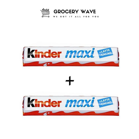 Kinder maxi milk cocoa chocolate 21g 1+1 - Spireclick